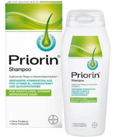 Bayer Priorin Anti Hair Loss Shampoo For Oily Hair 200ml - Buy Online on GoSupps.com