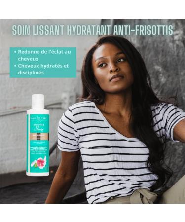 LAURA SIM'S - Hair Smoothing Cream - Smoothing Fluid Without Rinsing Hibiscus Flower - Revitalizes Sheath Protects Softens Detangles Nourishes - Deeply Hydrates - Long Lasting 200 ml - Buy Online on GoSupps.com