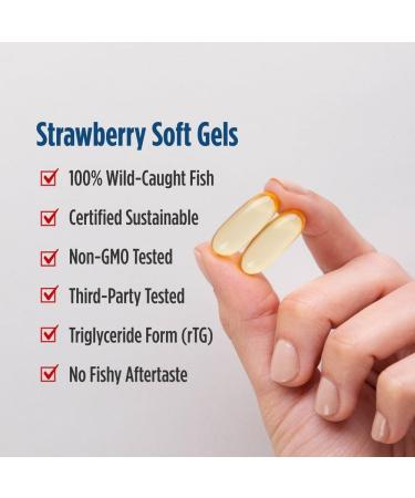 Nordic Naturals DHA Xtra Strawberry - 90 Soft Gels - 1660 mg Omega-3 - High-Intensity DHA Formula for Brain & Nervous System Support - Non-GMO - 45 Servings Strawberry 90 Count (Pack of 1) - Buy Online on GoSupps.com