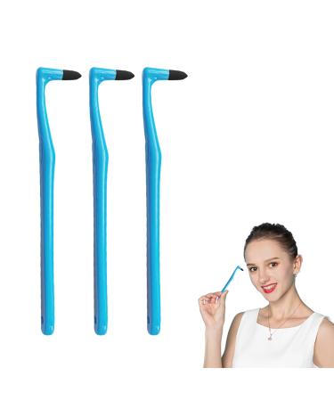 Tooth cleaning Set toothbrush Stain Remover Teeth Stain Remover Teeth Whitening Dental Polier Tartar away for the removal stains and contamination on the teeth for adults (3 pieces)
