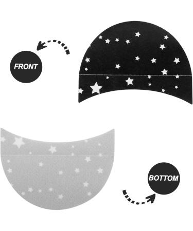  Didiseaon Didiseaon 100pcs Eyeshadow Stickers Eye Makeup Stickers Eye Shadow Stamp for Makeup Stencils Eyeliner Nonwoven Fabric Black - Buy Online on GoSupps.com