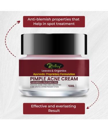 Riffway Pimple Cream & Acne Moisturizing Gel for All Skin Types | Soothing Glowing Skin No Side Effects - Shop Internationally - Buy Online on GoSupps.com