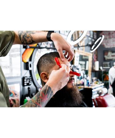Professional Straight Razor Kit with 10 Gravity Premium Blades - The OG Design, 1.5mm Exposed - Buy Online on GoSupps.com