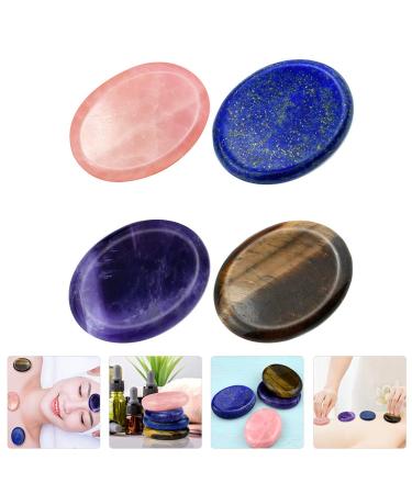 4PCS Gua Sha Massage Tools Set - Facial Scraping Boards for Spa & Massage | Best Thumb Stone Scraping Plates - Buy Online on GoSupps.com