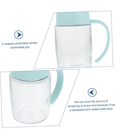 Zerodeko 6 Pcs Condiment Bottles Cooking Oil Dispenser Sugar Jar Oil and Vinegar Jars Condiment Containers Soy Sauce Dispenser Oil Container Vinegar Pot Soy Sauce Bottle Glass Leakproof 13.2X11X7.2CMx3pcs Bluex3pcs - Buy Online on GoSupps.com