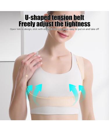 Women Back Support - Adjustable Support Adhesive Back Corrector | High Elasticity Body Shaping Back Corrector for Driving School Home Working - Buy Online on GoSupps.com