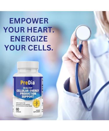 PREDIA - Healthy Cellular Energy Production Support - (CoQ10 200mg) - Buy Online on GoSupps.com