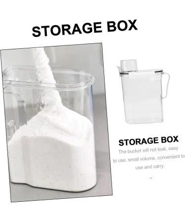 HAPINARY 3pcs Laundry Storage Box Laundry Bottle Tide Laundry Liquid Plastic Transparent - Buy Online on GoSupps.com