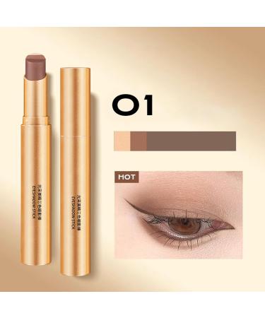 B ton De Fard Paupi res Scintillant Stylo Paupi res D grad 3 Couleurs B ton De Maquillage Paillettes M talliques Imperm ables | Palette Cosm tique Pour Les Yeux Pour Jeunes Professionn - Buy Online on GoSupps.com