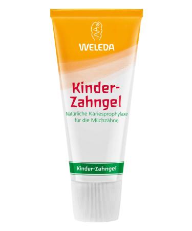Weleda children toothed natural cosmetics toothpaste for the natural dental care of milk teeth and the gums of children and babies protection against caries without fluorides (1 x 50ml)