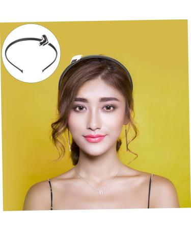 FRCOLOR 4 Sets hair scrunchies leopard headband hair snap clips heart headband french hair clips hairpins heart hair accessories chocolate chip cookie headband girl summer metal - Buy Online on GoSupps.com