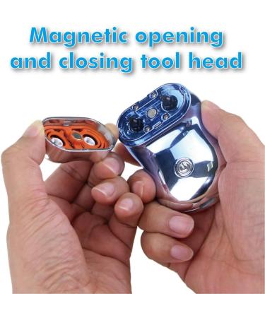 Electric Shaver for Men Electric Razors with Men's Face 3D Groomer USB Rechargeable Fast-Charging Cordless Shavers with 5 Watts Ultra Powerful Motor for Dense Beard (Blue) - Buy Online on GoSupps.com