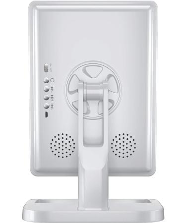 Impressions Touch XL Dimmable LED Makeup Mirror with Bluetooth and 5X Magnification (White) - Buy Online on GoSupps.com