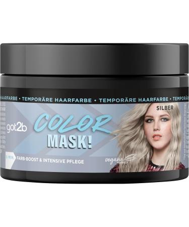  Got2B Schwarzkopf got2b Color Mask 2-Pack Temporary Hair Color Silver 150ml - Buy Online on GoSupps.com