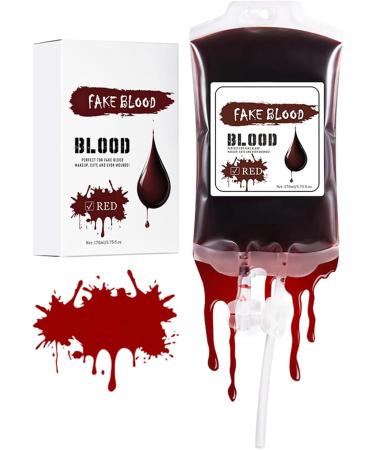  Generisch Halloween Liquid - 170 ml - Waterproof - Red and Blue Makeup for Women and Men - Spooky Party Supplies - Buy Online on GoSupps.com