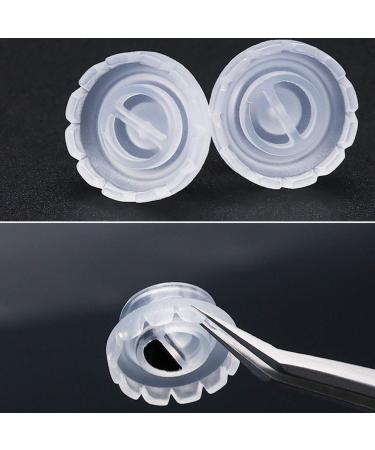 Mulutoo 400 Pcs Eyelash Extension Volume Fans & Glue Holder Organizer - White - Buy Online on GoSupps.com