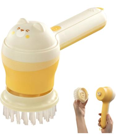 AZSUL Cordless Power Scrubber | Cleaning Electric Scrubber Brush | Cleaning Electric Brush with Replaceable Brush Heads for Bathroom Fixtures Kitchen Appliances - Buy Online on GoSupps.com