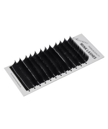 Alluring Premium Mink Lashes for Eyelash Extensions C curl .15mm thickness 12mm