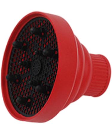 Huaxingda Hair Dryer Vent Hood | Foldable Silicone Blow Dryer Attachment Heat Resistant | Hair Styling Supplies Multifunctional Soft Hair Dryer Accessories for Home Salon red - Buy Online on GoSupps.com