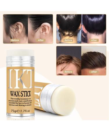 Hair Stick Wax for Flyaways - Non-Greasy Smoothing Stick for Frizz Control | 2.7 Fl Oz for Men Women & Kids - Buy Online on GoSupps.com
