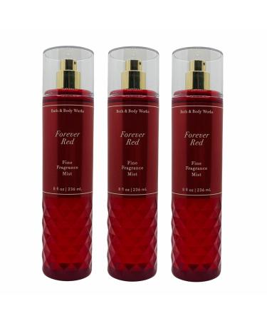 Bath and Body Works Forever Red Fine Fragrance Mist 8.0 Fl Oz 3-Pack (Packaging May Vary) - Buy Online on GoSupps.com