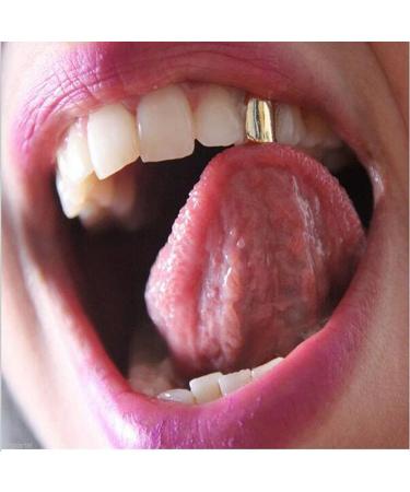 2023 Gold Plated Dental Hip Hop Tooth Rhinestone Top Bottom Dental Teeth Ornament Jewelry Tooth Decoration Silver-1 One Size - Buy Online on GoSupps.com