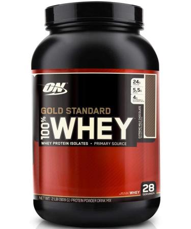 Optimum Nutrition Gold Standard 100% Whey Rocky Road 2 Pound - Buy Online on GoSupps.com