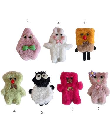 hgnxa Cartoon Animal Hair Clips Soft Hair Clips Cute Hairgrip Hair Barrettes Plush n Slip Hair Clamps Barrettes Big pink star - Buy Online on GoSupps.com