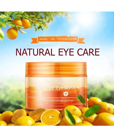 BIOAQUA Orange Extract Vitamin C Eye Mask - 80g/36pcs | Moisturizing & Smoothing Essence | International Shipping - Buy Online on GoSupps.com