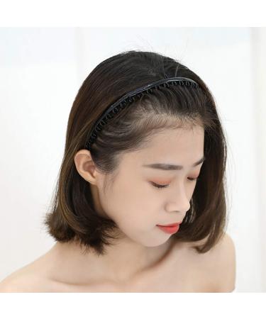 FRCOLOR 4Pcs Zig Zag Plastic Shark Tooth Hair Comb Headbands for Women & Girls - Stylish Hair Accessories - Buy Online on GoSupps.com