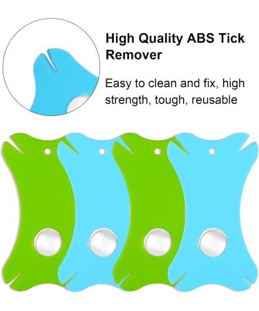 Tick Remover 4 PCS Tick Removal Tools Remove Ticks with Magnifying Glass for Dogs Cats Painlessly Pet Tick Remover Tools Pet Ticks Extractor for Pet Dogs Cats Human - Buy Online on GoSupps.com
