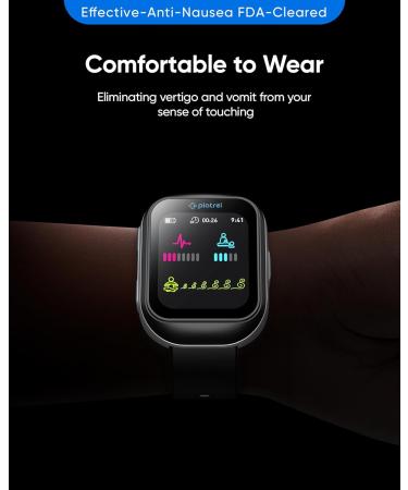 Relief Motion Sickness Bands | FDA Cleared Nausea Relief Wristbands for Travel - Fast Acting No Side Effects - Ideal for Car Sea Train Plane VR - Buy Online on GoSupps.com