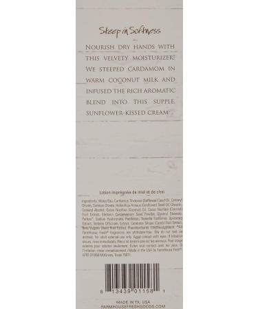 FarmHouse Fresh Honey-Chai Steeped Milk Lotion - 2.4 fl oz - Buy Online on GoSupps.com