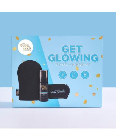 Bondi Sands Get Glowing 3 Piece Starter Kit Dark | Self Tan Set | Australian Made | Vegan & Cruelty Free - Buy Online on GoSupps.com