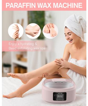 Paraffin Wax Machine for Hand and Feet - Moisturizing Kit for Arthritis Relief (Pink) - Buy Online on GoSupps.com