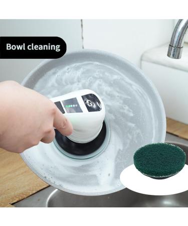 Electric Scrubber for Cleaning | Electric Rotating Scrubber for Bathroom Cleaning Electric Shower Brush Home Cleaning Tool for Bathroom Bathtub - Buy Online on GoSupps.com