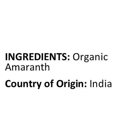 Anna and Sarah Organic Amaranth 3 lbs - Resealable Bag - Non-GMO - Gluten-Free - Buy Online on GoSupps.com
