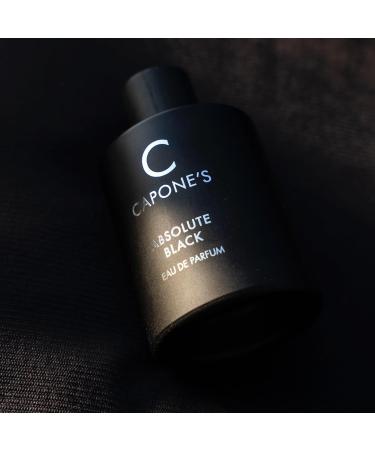 Capone S Absolute Black Eau De Perfume Natural Spray 100 ml / 3.4 oz - Buy Online on GoSupps.com