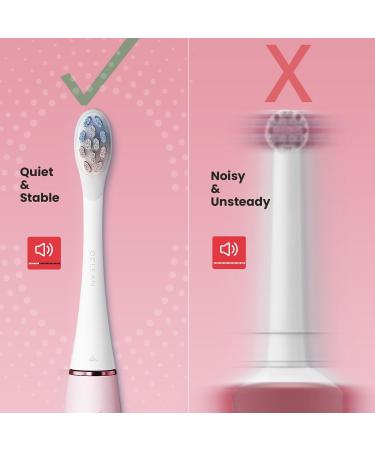 Oclean Kids Electric Toothbrush | Rechargeable, Soft Bristles, Child-Friendly | Ultra Quiet & Smart Timer | IPX7 Waterproof | Ages 6+ (Pink) - Buy Online on GoSupps.com