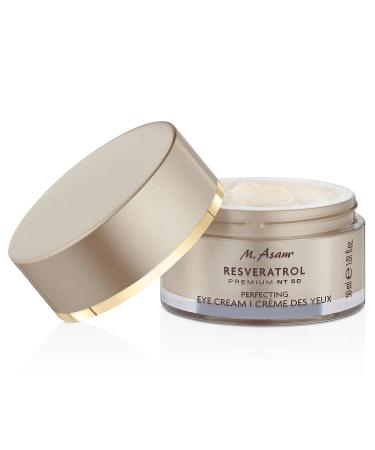 M. Asam Resveratrol Premium NT50 Perfecting Eye Cream - Vegan Anti-Aging Formula with Resveratrol & Hyaluronic Acid - 1.01 Fl Oz - Buy Online on GoSupps.com