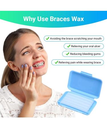 Braces Care Kit: Double-Sided Toothbrushes Interdental Brushes & Wax - 5-Piece Set for Optimal Oral Hygiene - Buy Online on GoSupps.com