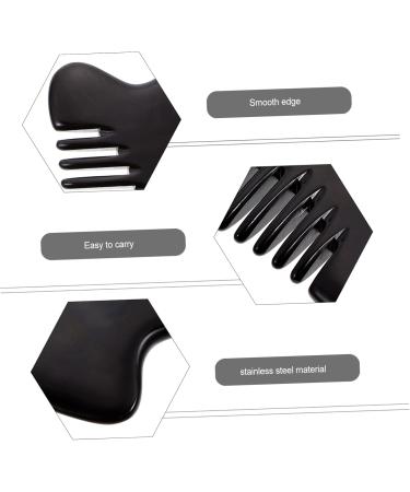 Minkissy 3-Piece Massage Comb Set | Head Massager Facial Roller & Hair Pick for Ultimate Relaxation & Teasing - Buy Online on GoSupps.com