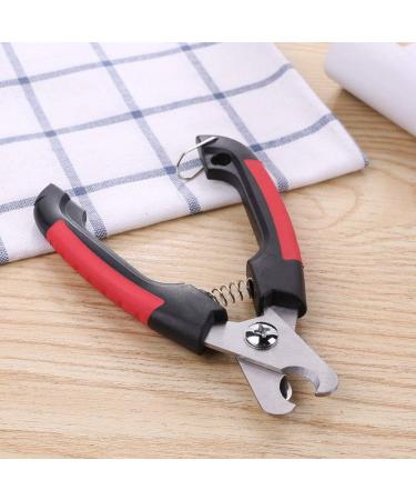 PSGS Pet Cat Dog Nail Clipper Cutter with Sickle Stainless Steel Grooming Scissors Clippers for Pet Claws Dog Supplies (Color : with File Size : 16cm) 16cm With File - Buy Online on GoSupps.com