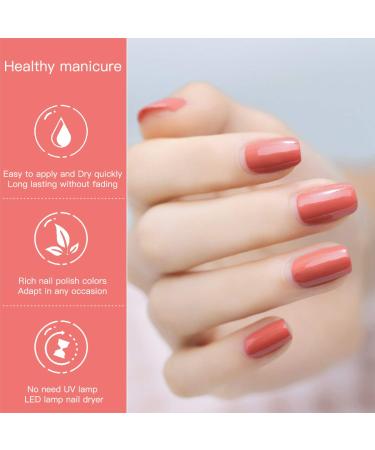 Abitzon Heller Non-Toxic Nail Polish Set - 12 Long-Lasting Quick-Dry Bottles | Style-3 - Shop Internationally! - Buy Online on GoSupps.com