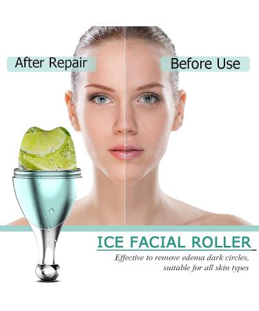 Buy Ice Face Roller - Reusable Beauty Tool for Skin Care De-Puff Eyes & Reduce Fine Lines - Perfect Gift for Her (Blue - Buy Online on GoSupps.com