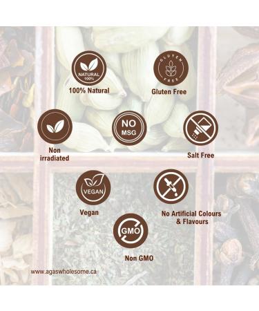 Aga's Wholesome Sweet Baking Blend 100g Salt & Sugar Free Pumpkin Pie Spice Seasoning Great for Baking Pancakes & More Warm Fall & Holiday Flavours Gluten Free Vegan Non-Irradiated GMO Free - Buy Online on GoSupps.com