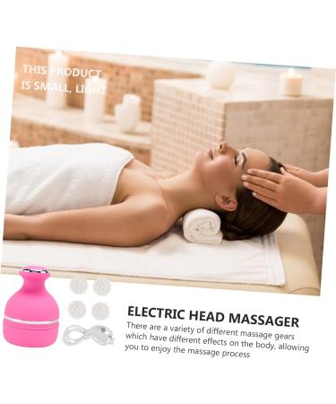 Buy PartyKindom Electric Shoulder Massager Tool - Pink Cervical Spine Massager Claws for Ultimate Relief | 13.9x10.3cm - International Shipping - Buy Online on GoSupps.com