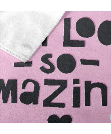  Blue Feather Products Inc. Care Pink Lipstick Cosmetics Nail Polish Set Watercolor Powder Puff Eyeshadow Lightweight Beach Towel Family Travel Hotels Swimming Sport - Buy Online on GoSupps.com