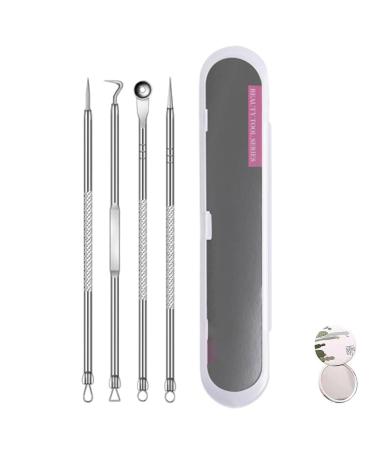 Usiveinborn Blackhead Remover Usiveinborn Tweezers Usiveinborn Professional Stainless Steel Facial Blackhead Remover Tweezers (Set* B)