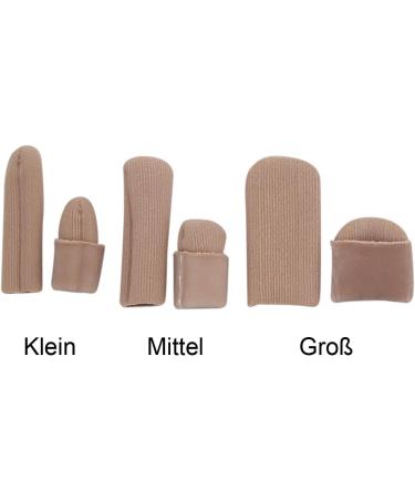 Buy Gel Fabric Toe Cap Medium 14 mm | Stretchable & Flexible | Pain Relief for Hammer Toes & Corns | Kosmetex International Shipping - Buy Online on GoSupps.com